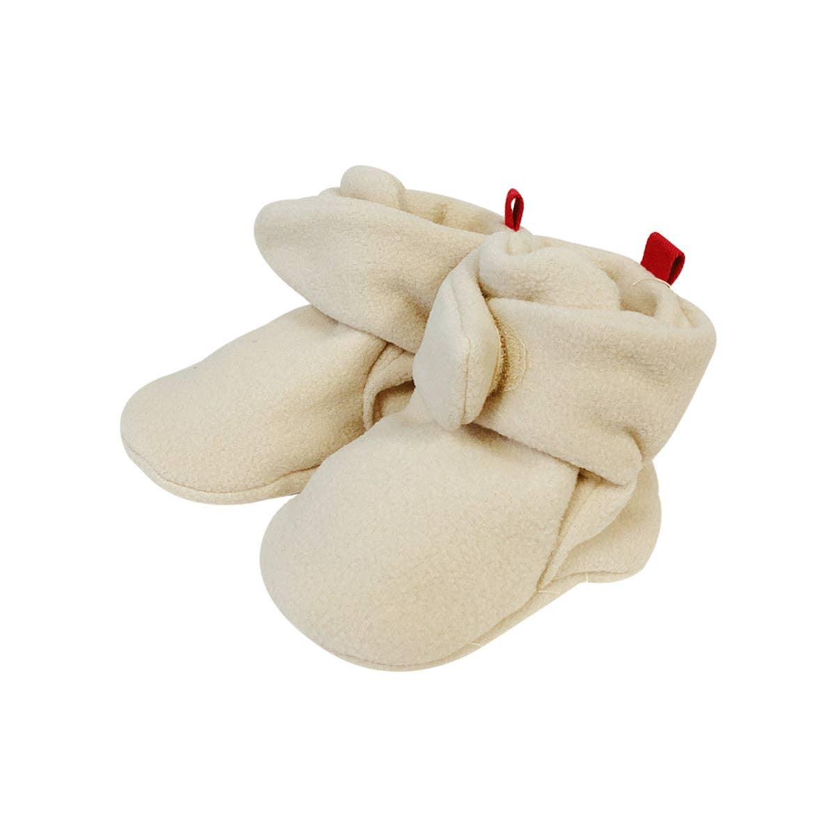 Fleece Baby Booties with Anti-Skid Bottoms