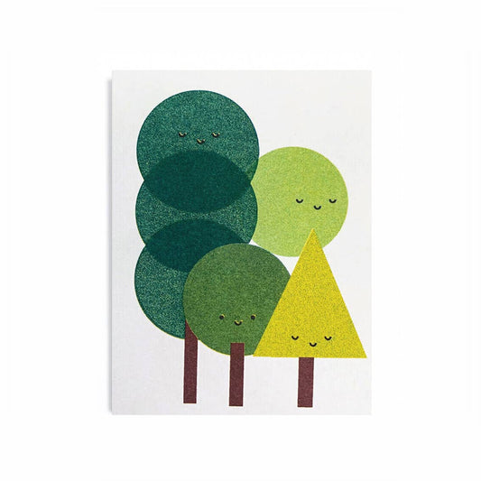 Happy Forest Mini Card