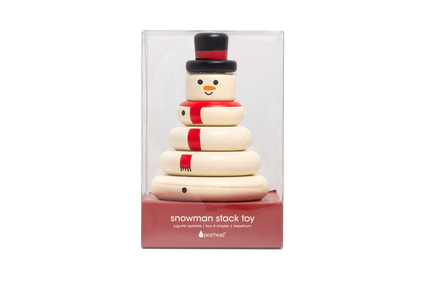 Snowman Stack Toy