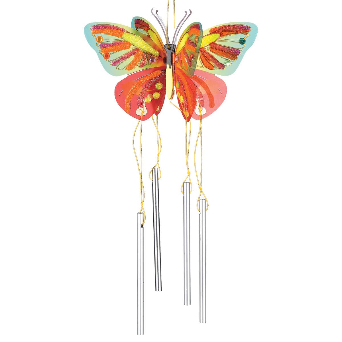 Butterfly Wind Chime Mini Kit - DIY Craft Kit for Kids