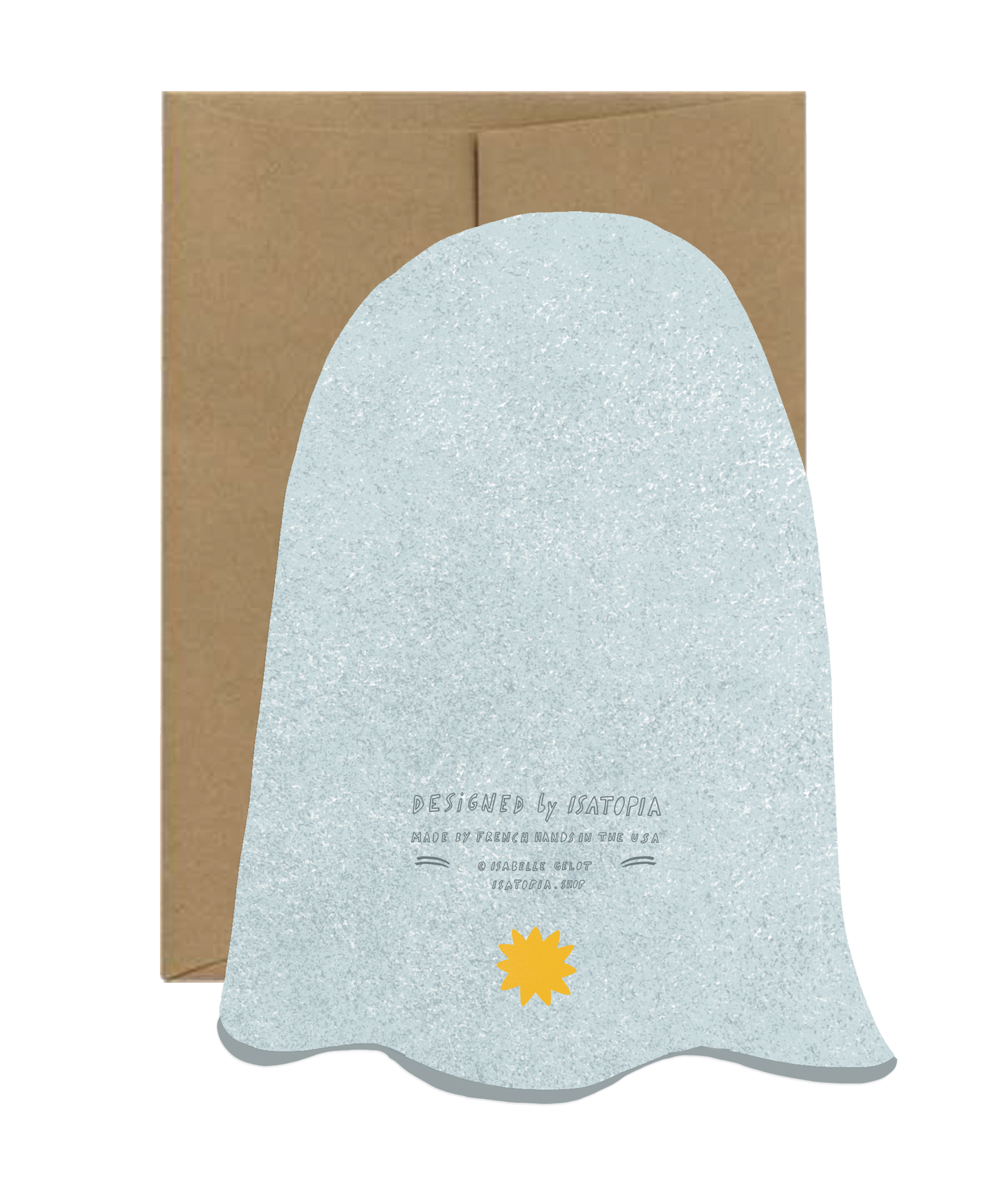 Ghost Blink - Die Cut Card