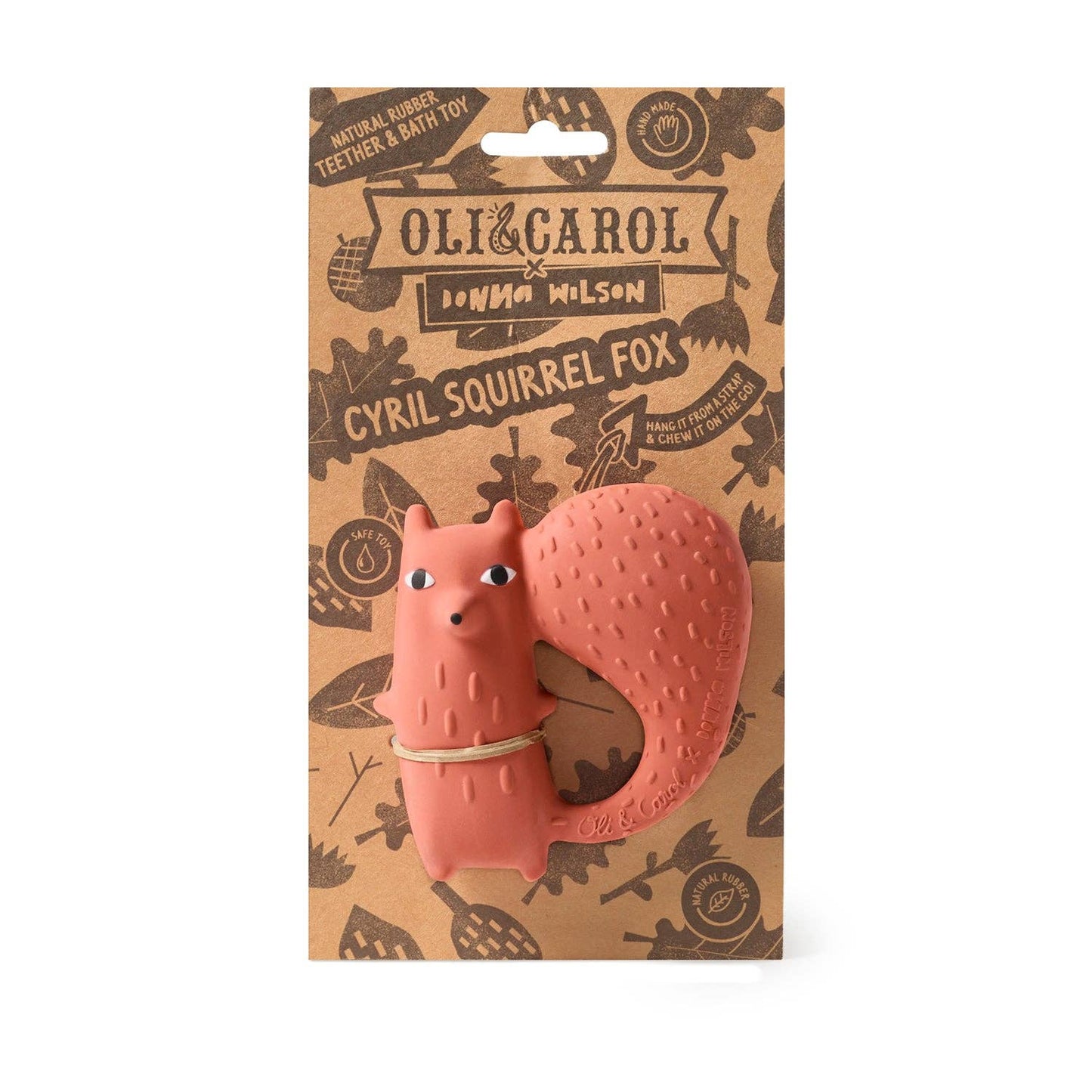 Cyril Squirrel Fox Teether
