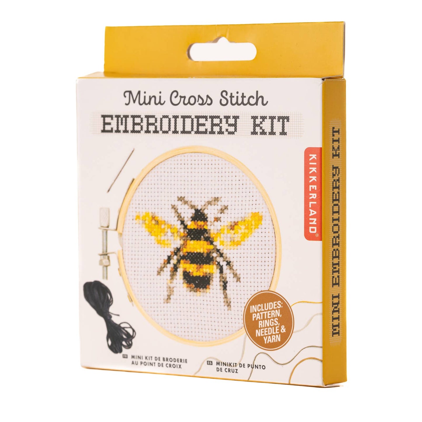 Bee Mini Cross Stitch Kit