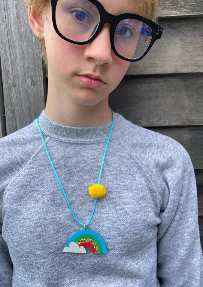 Rainbows Are Awesome Necklace