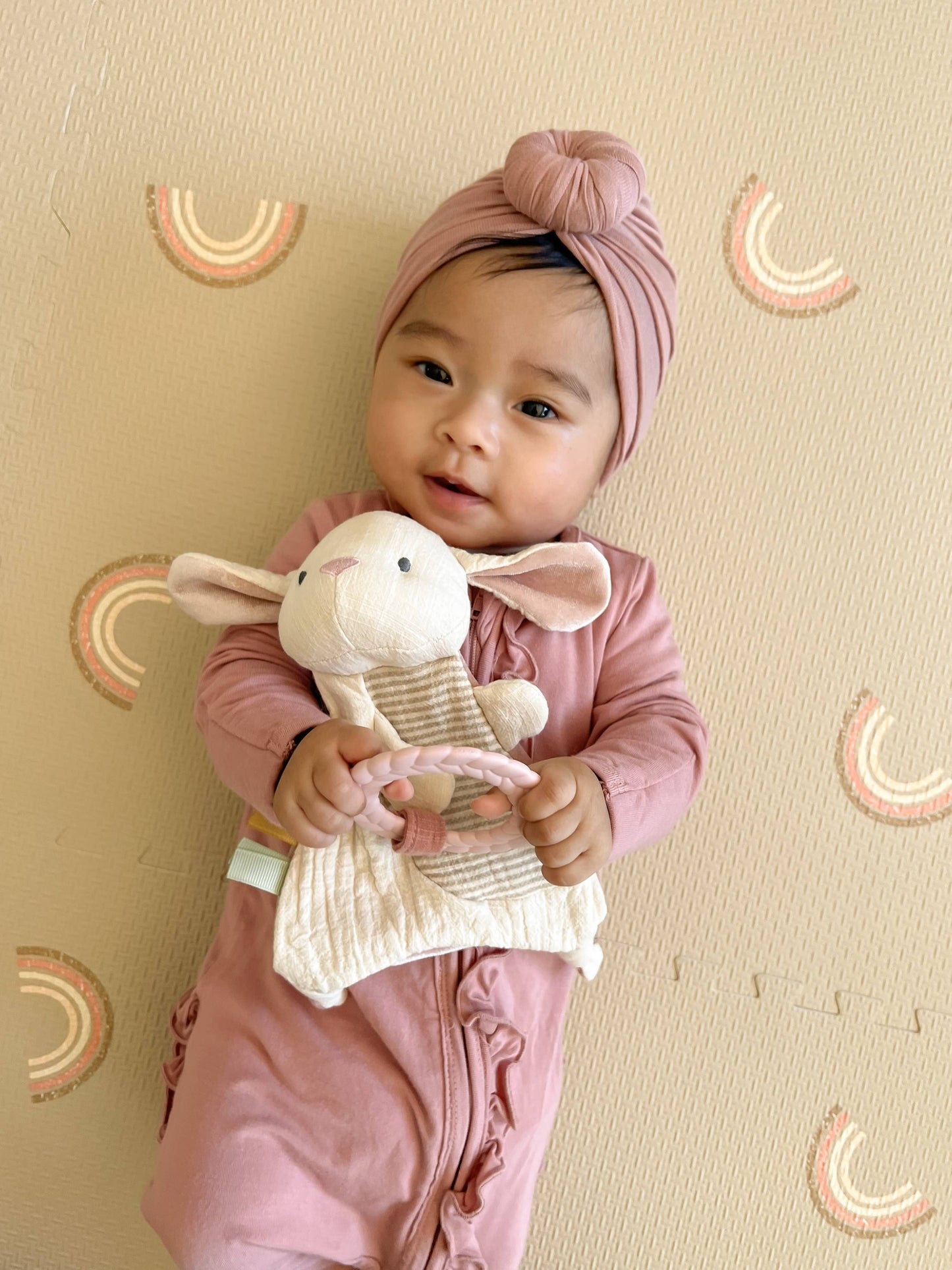 Dino Crinkle Toy with Teether