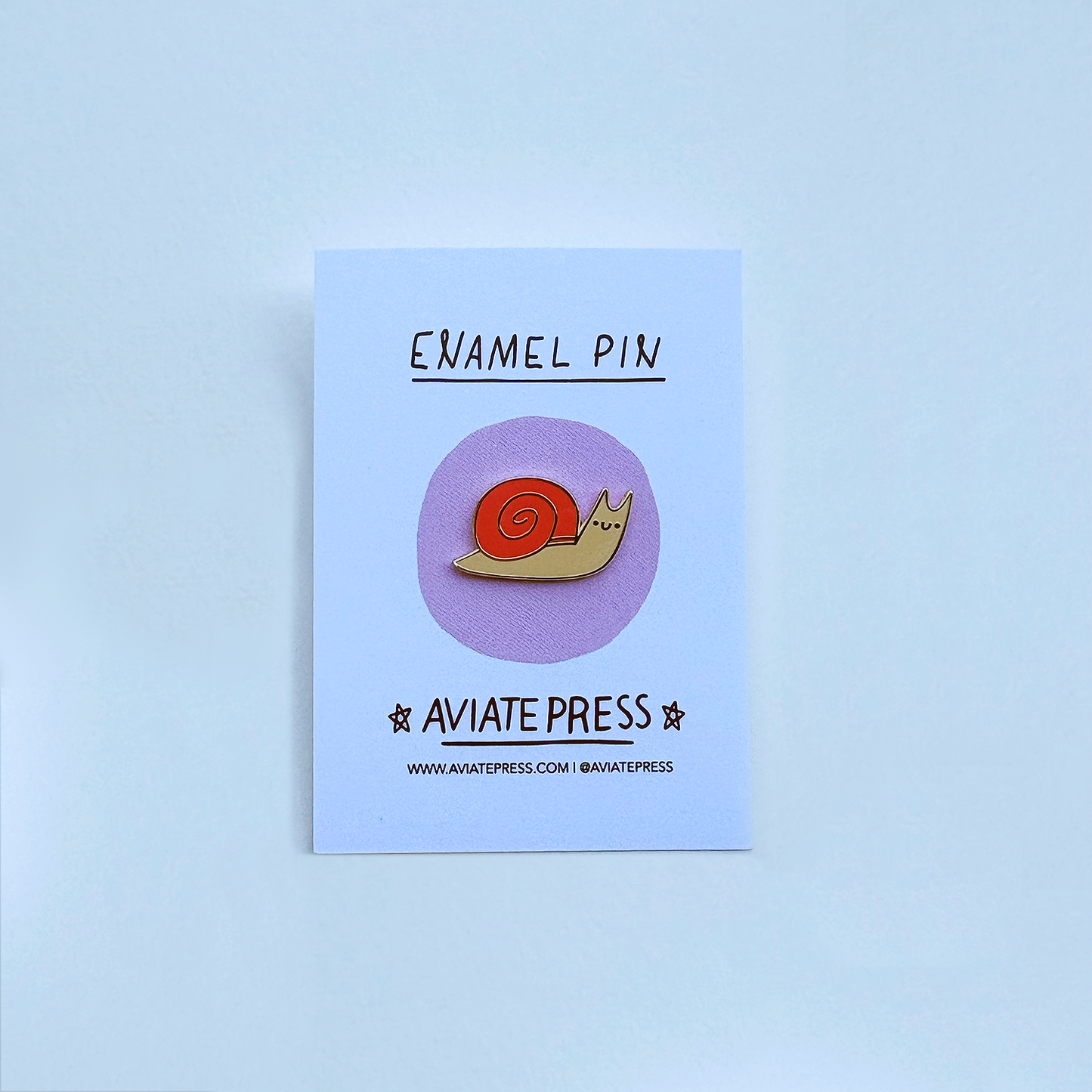 Snail Enamel Pin