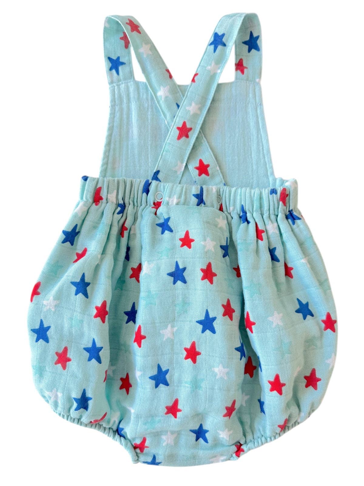 Stars Muslin Sunsuit