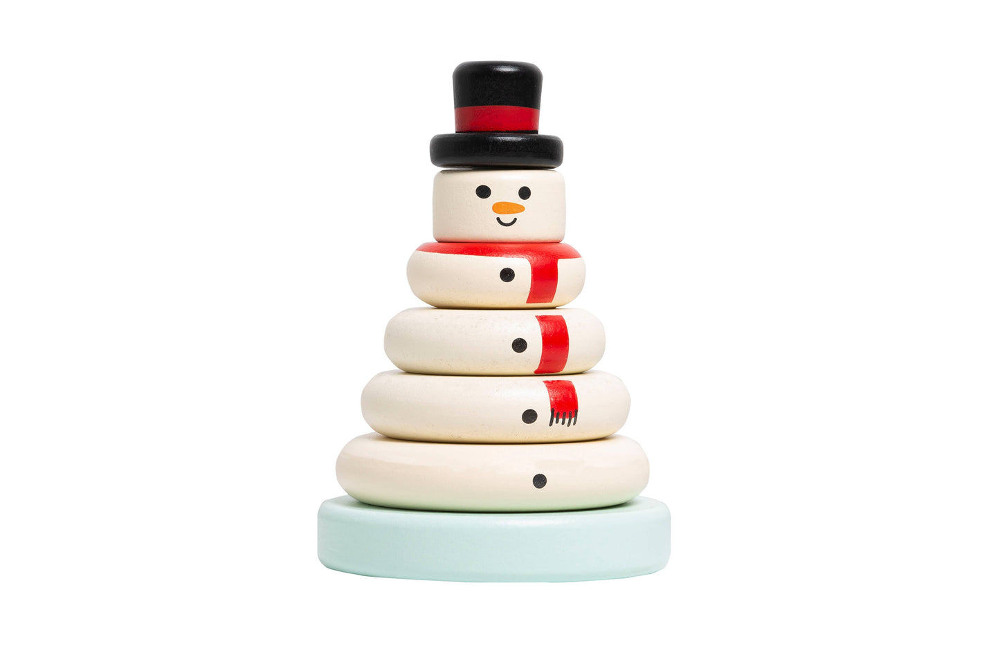 Snowman Stack Toy