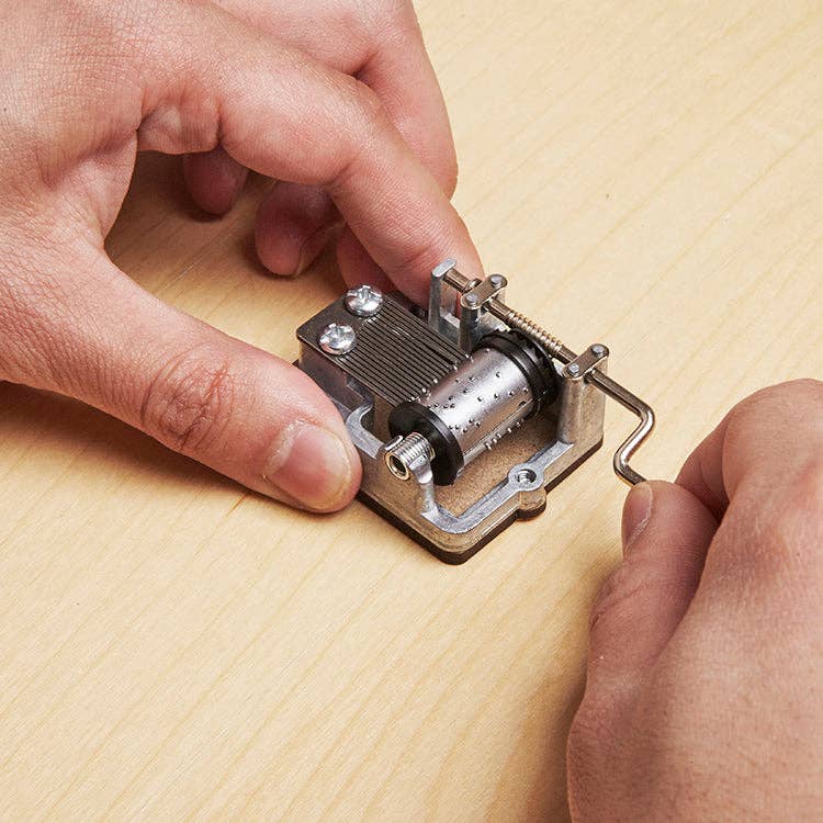 Happy Birthday Crank Music Box