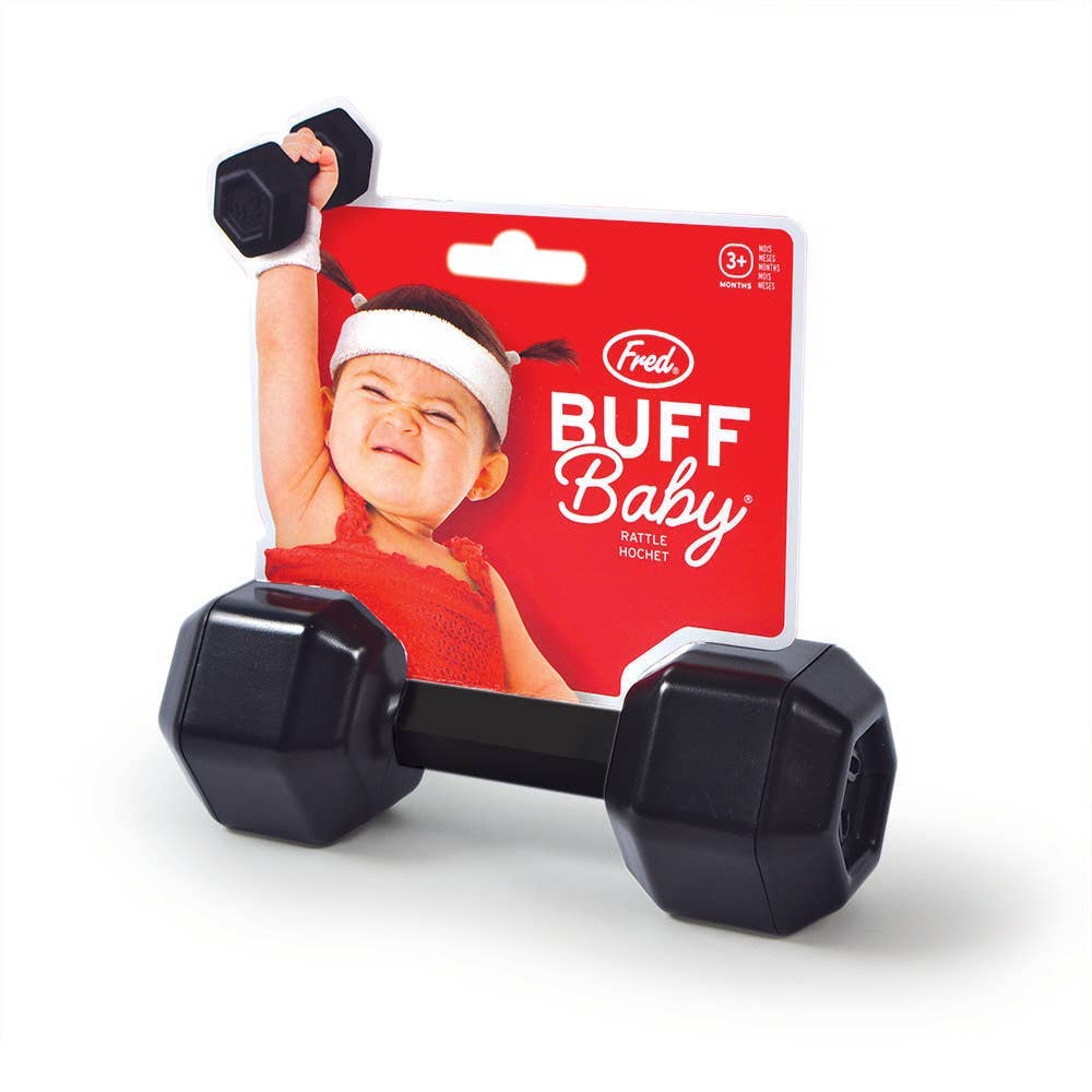 Dumbbell Baby Rattle