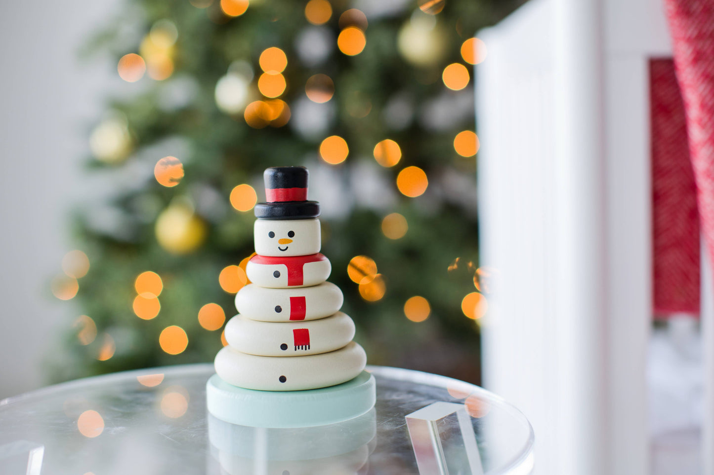 Snowman Stack Toy