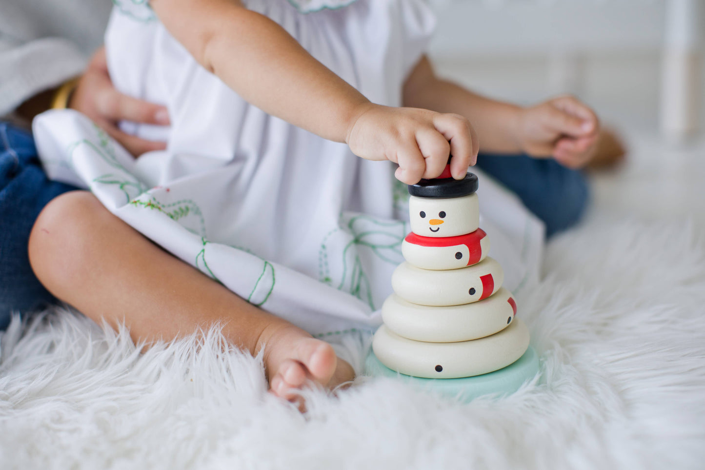 Snowman Stack Toy
