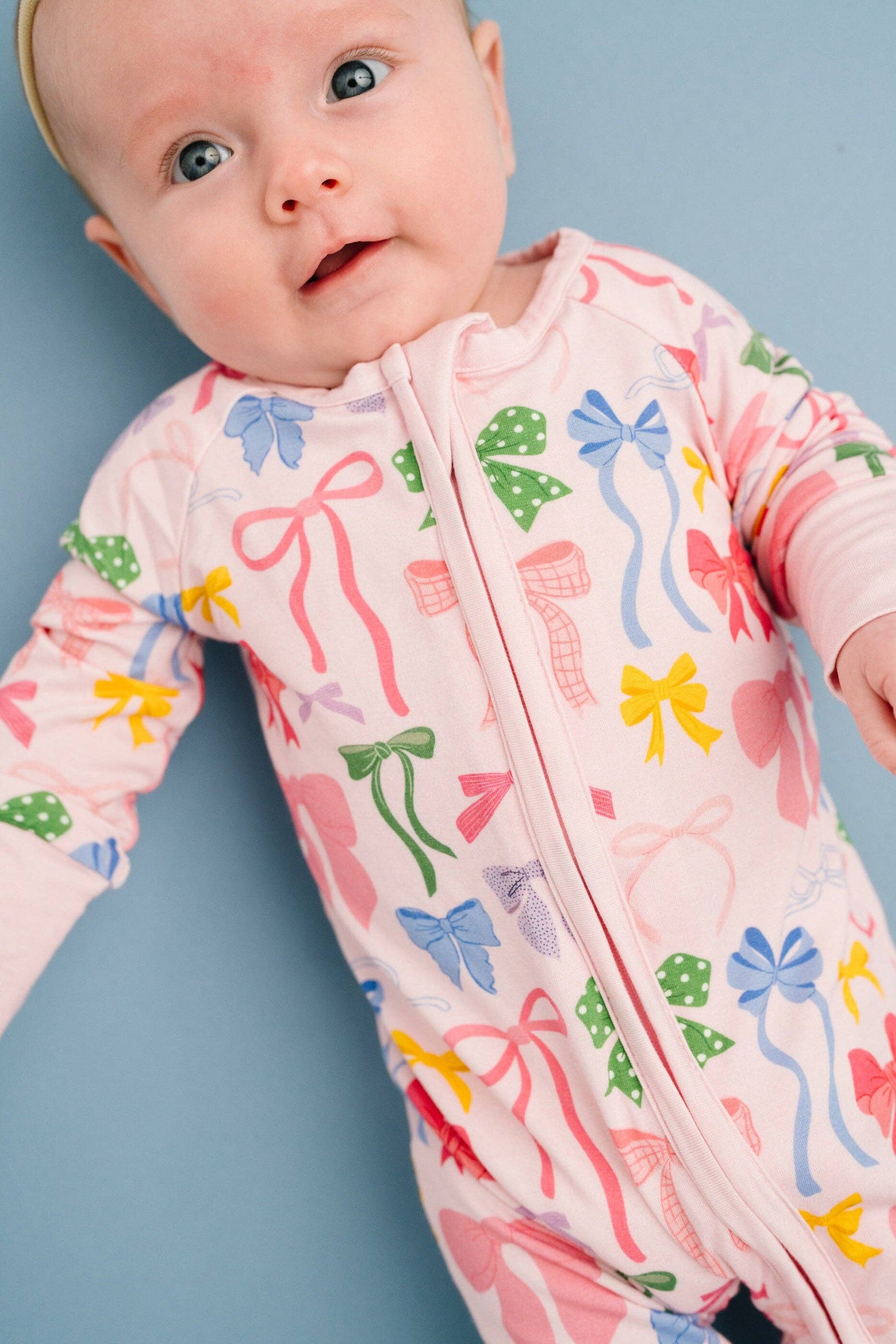 Bow Collection Bamboo Pajama Sleeper
