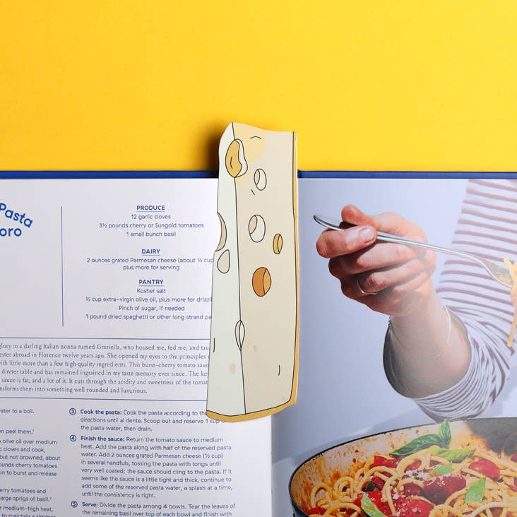 Cheese Block Bookmark