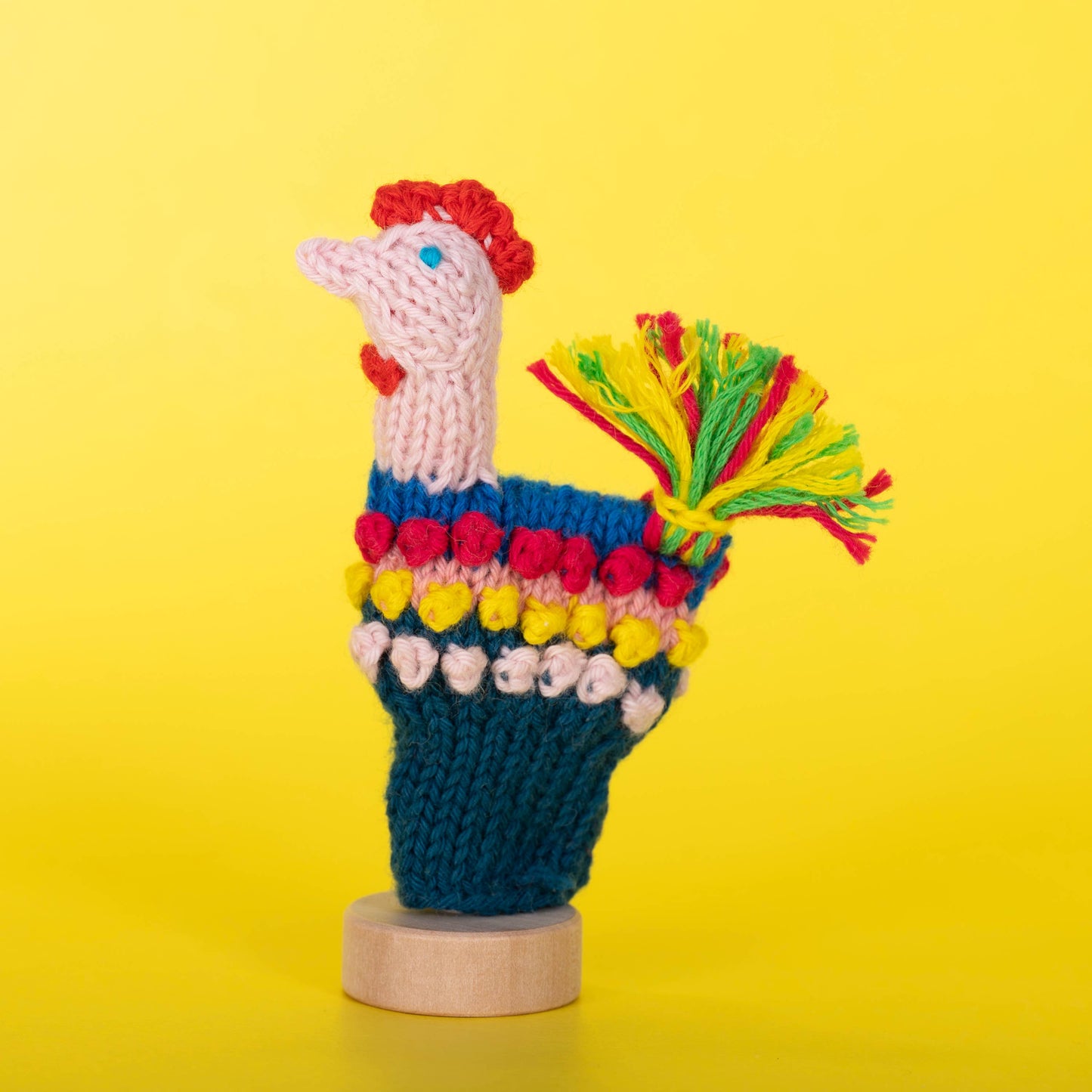 Rooster Finger Puppet
