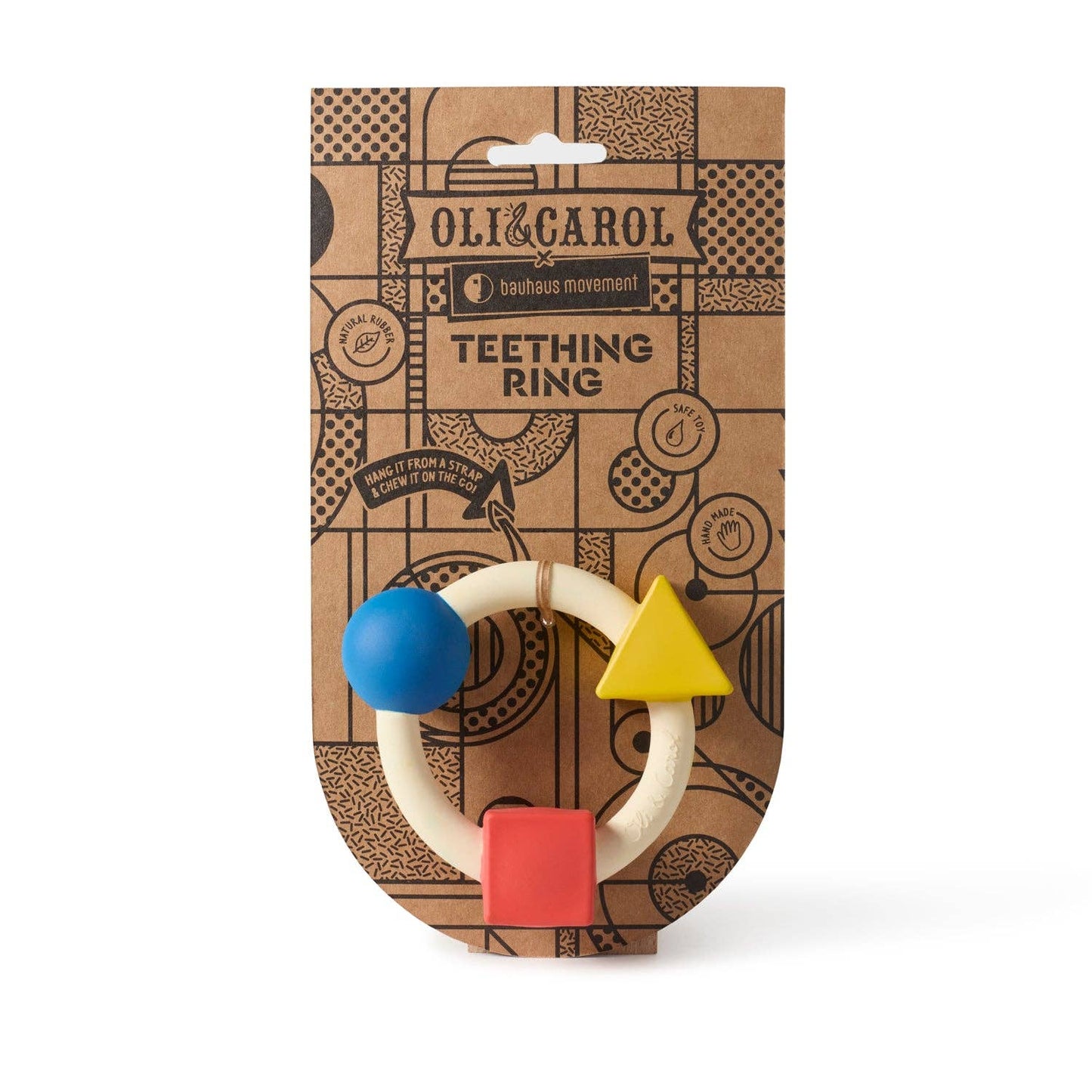 Bauhaus Movement Teething Ring