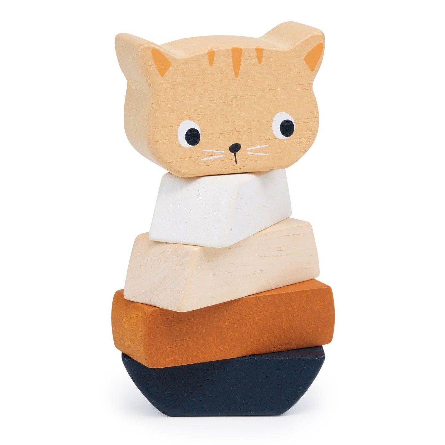 Stacking Kitten Wooden Toy