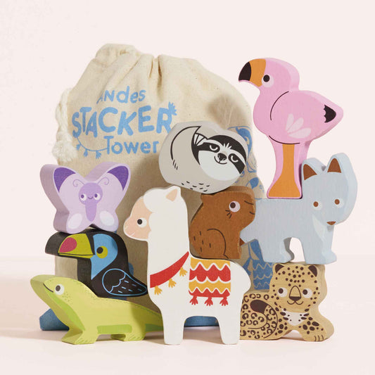 Andes Stacking Animals & Bag