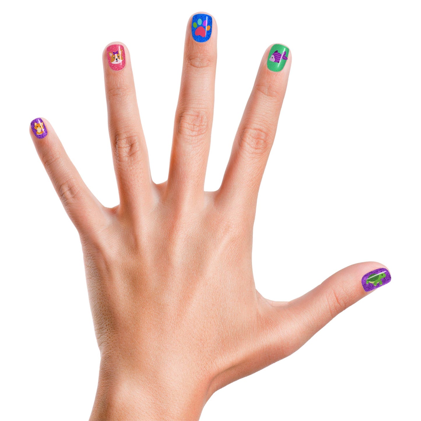 Playful Pets Nail Art Stickers