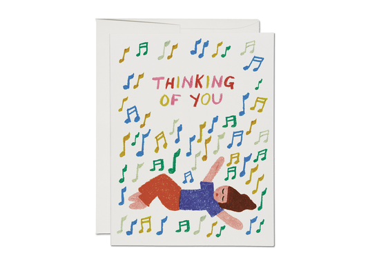 Music Notes Greeting Card