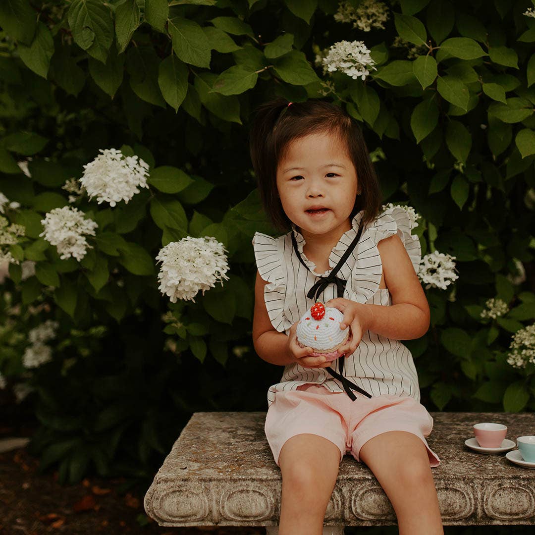 Strawberry Cupcake Rattle