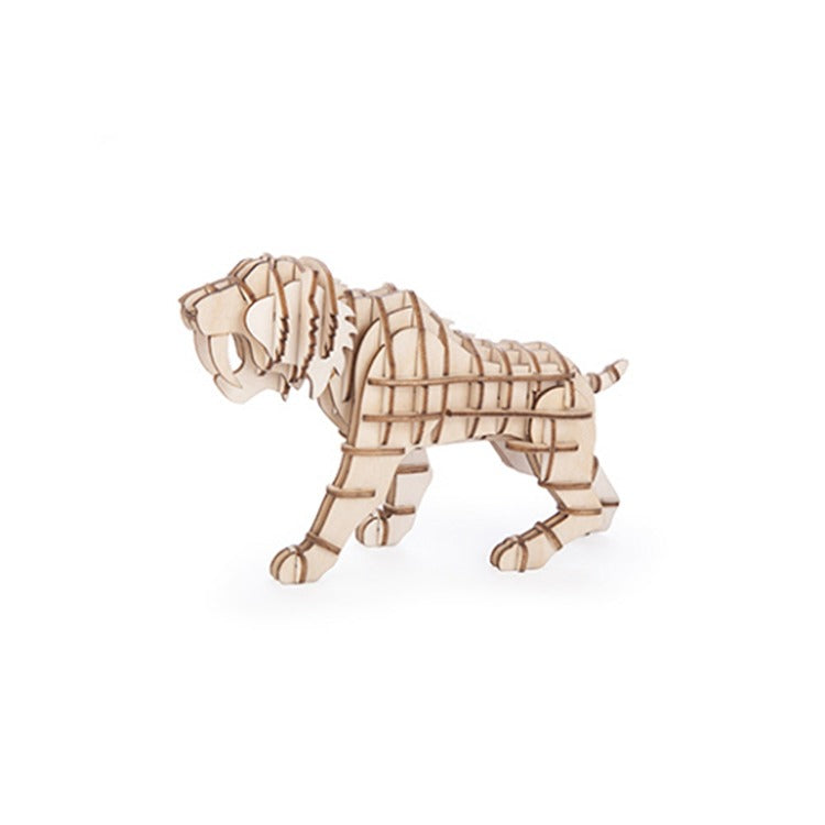 TIGER 3D WOODEN PUZZLE