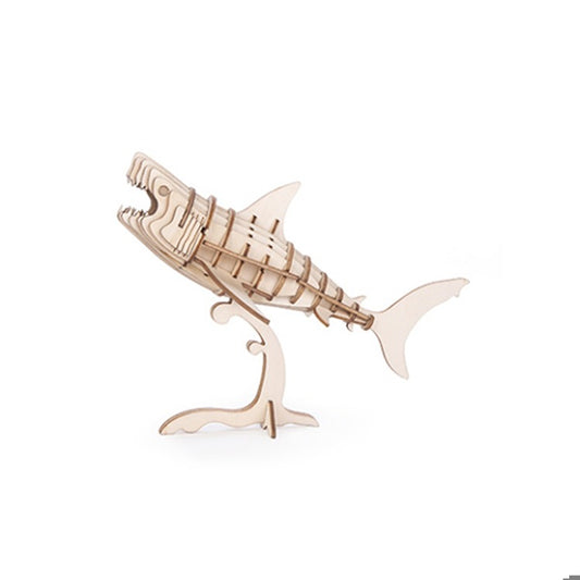 SHARK 3D WOODEN PUZZLE