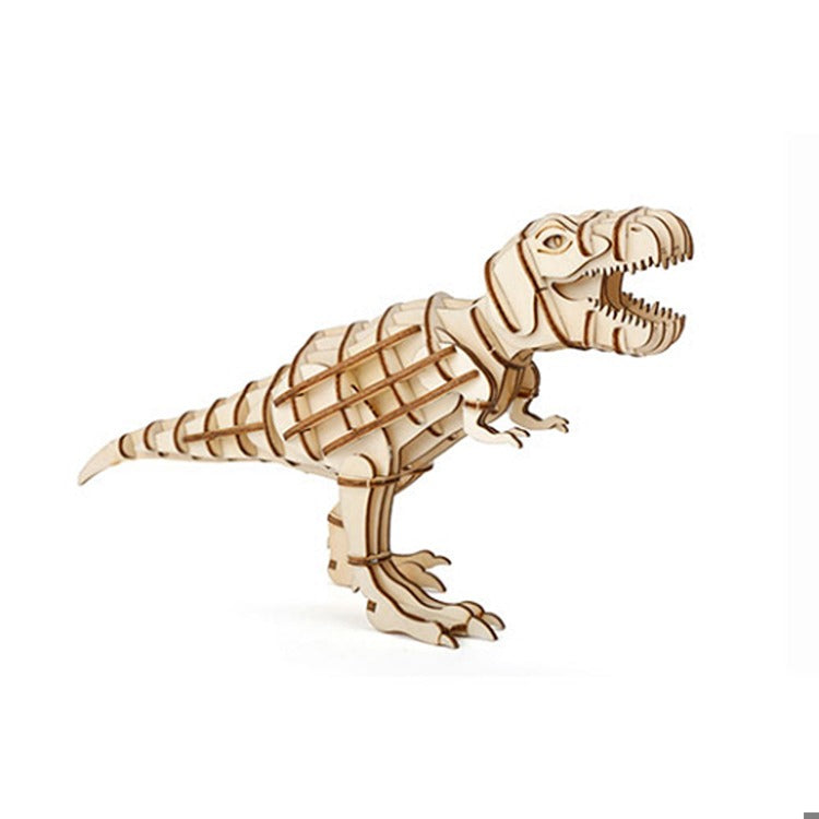 T-REX 3D WOODEN PUZZLE