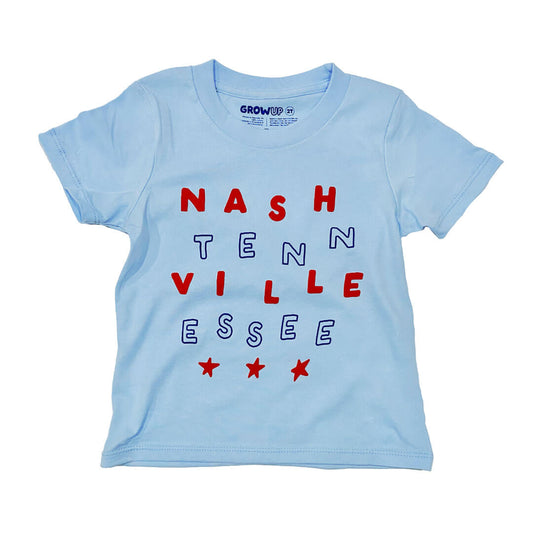 Scattered Nashville Tee