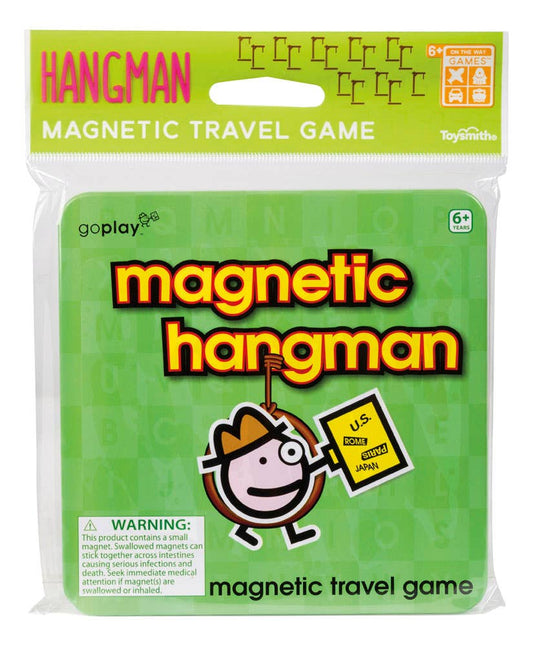 Magnetic Hangman Travel Game