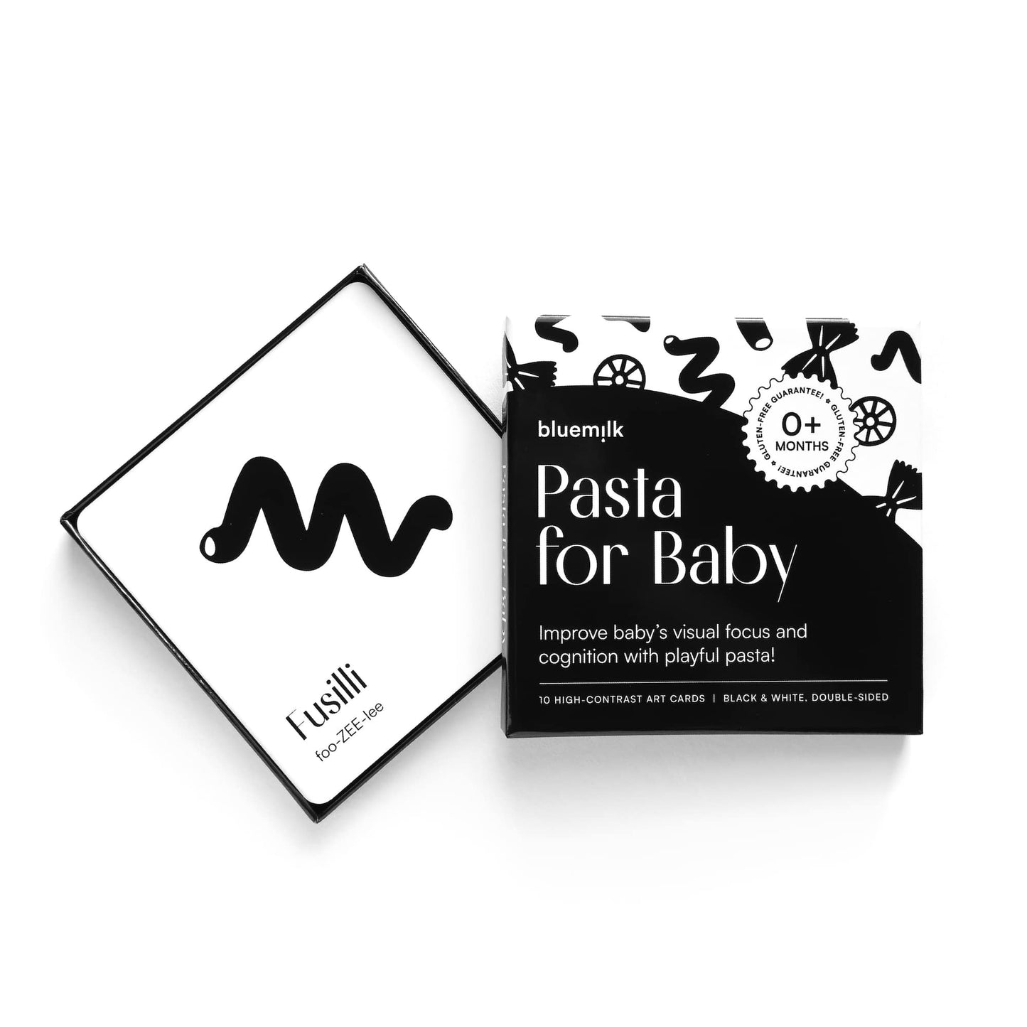 Pasta for Baby High-Contrast Art Cards