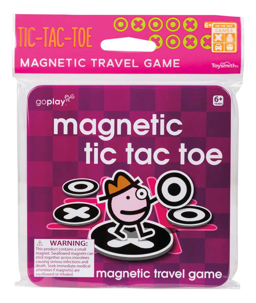 Magnetic Tic Tac Toe Travel Game