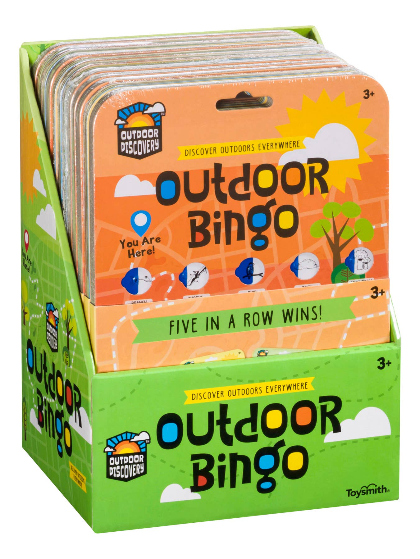 Outdoor Discovery Outdoor Bingo 4 Pack-Travel or Yard Game